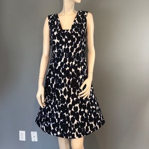 Kate Spade Blue Leopard Dress